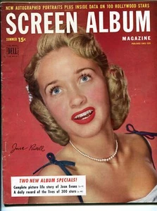 MAG: Screen Album #51 9/1950-Jane Powell-June Allyson-Bing Crosby-Ronald Reag... - Picture 1 of 1