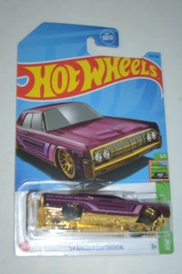 HEISSRÄDER 2023 HW GESCHLAGEN 5/5 - '64 LINCOLN CONTINENTAL METALLIC LILA - Bild 1 von 5