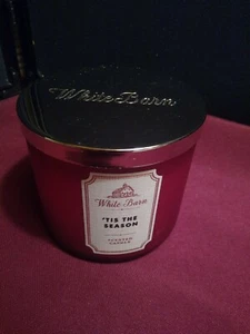 Candle Bath And Body White Barn “‘Tis The Season” 3 Wick 14.5 Oz unused - Picture 1 of 8