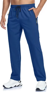 Men'S Lightweight Hiking Pants Breathable Quick Dry Fit Waterproof Camping Fishi - Picture 1 of 12