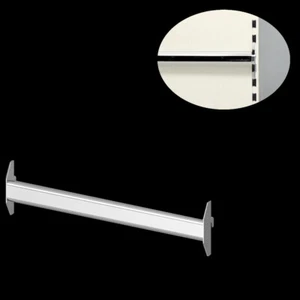 RT500= 4 Trageschiene L66,5 Ovalrohr für Tegometal Regal Tego Wandregal Gondel - Bild 1 von 1