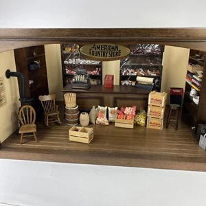 Franklin Mint Diorama The American Country Store 1984 - Picture 1 of 18