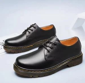 Zapatos Oxford Estilo Británico Lujo Exterior Marca Parte Inferior Gruesa Talla 43 UK9.5 - Imagen 1 de 6