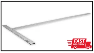 22x48 Aluminum Drywall T-Square - Precision for Clean Cuts - Picture 1 of 2