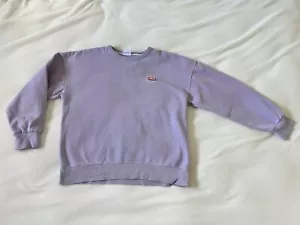LSKD Oversized Jumper Lilac Purple Size XS Fit Women’s 12-14 Sweater FAIR CONDTN - Picture 1 of 14
