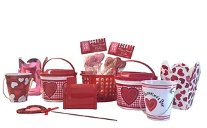 Valentine Decorations And Supplies 17 Total Items NEW - Picture 1 of 7