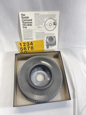 Kodak Carousel Transvue 140 Slide Tray, For Use On All Kodak Carousels NIB - Image 1 of 4