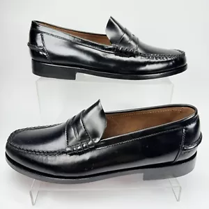 Florsheim Berkley Black Penny Loafers Men’s Size 8 1/2 D 17058-01 - Picture 1 of 16
