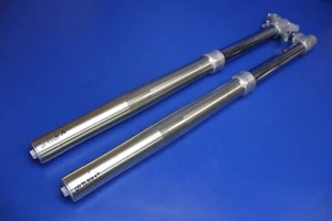 2000 00 YZ250 YZ 250 Front Forks Suspension Damper Leg Chrome Tube Cushion NICE - Bild 1 von 13