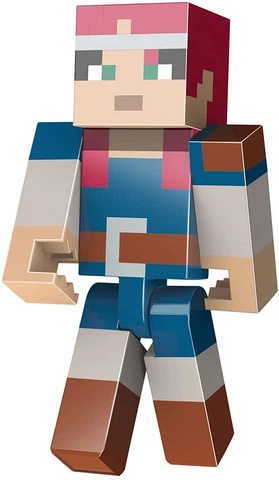 Minecraft Dungeons Large 11 Inch Articulated Action Figure | Valorie Cover