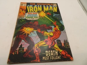 IRON MAN #22 Marvel comic book Silver-Age Avengers-1969 - Picture 1 of 3