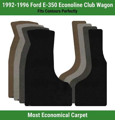 Alfombrillas delanteras Lloyd Velourtex para Ford E-350 Econoline Club Wagon 92-96  Foto 1 de 4