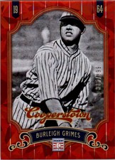 2012 Panini Cooperstown Crystal Collection Red #83 Burleigh Grimes /399 - NM-MT