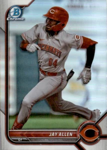 Bowman Draft 2022 refractor cromado Cincinnati Reds - Jay Allen #BDC-192 - Imagen 1 de 2
