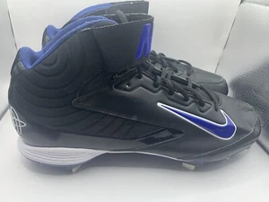 NEU ABER BESCHÄDIGT Nike Air Huarache Metall Baseball Stollen Herren Größe 13 ohne Karton - Bild 1 von 13