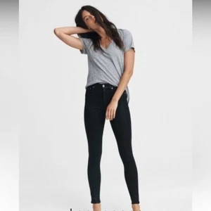 NWT Rag and Bone Nina High-Rise Coated Skinny Jeans Size 23 - Picture 1 of 9