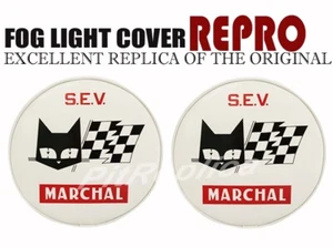 S.E.V MARCHAL FANTASTIC 660/760 662/672 PADDED SPOT FOG RALLY LIGHT COVER ELCR*2 - Imagen 1 de 7