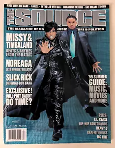 The SOURCE Magazine #118 July 1999 Missy & Timbaland Nas Noreaga Slick Rick RARE - Picture 1 of 3