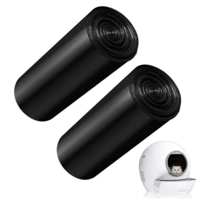 ELS PET 2 Packungen Ersatzabfallsäcke, Katzenstreu Abfallbehälter Beutel für Katze