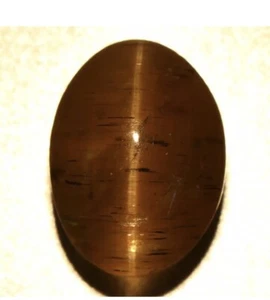 13.93CT STUNNING RARE 100% NATURAL UNHEATED APATITE CAT'S EYE - Picture 1 of 3