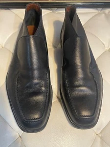 Fratelli Rossetti Men’s super soft loafers black leather 7M - Picture 1 of 10