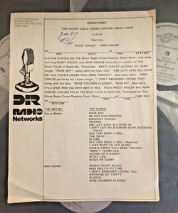 RADIO SHOW:SILVER EAGLE CONCERT 4/30/83 RAZZY BAILEY & JOHN CONLEE 22 LIVE TUNES - Picture 1 of 4