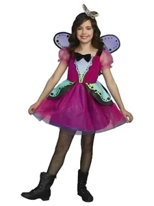Girls Pink Butterfly Fairy Dress Costume Small (4-6) - Picture 1 of 1