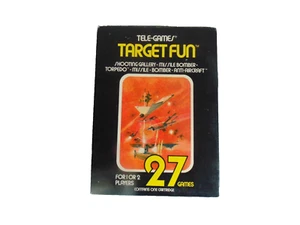 Target Fun Sears Tele-games Atari 2600 1977 CIB - Picture 1 of 11