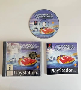 Rapid Racer PS1 PAL Complete with Manual Free Post & Tracking - Picture 1 of 3