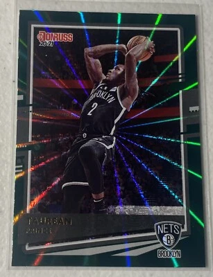 TAUREAN PRINCE - Green Laser Parallel - Donruss 2021 - #121 - Nets - Image 1 of 2
