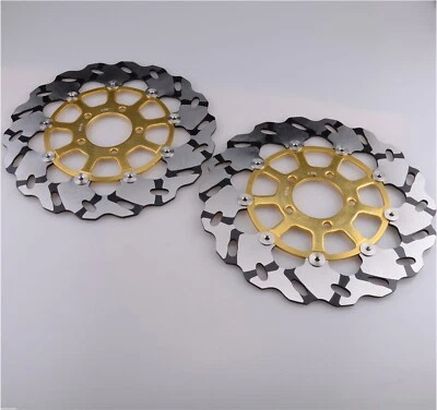 Front Brake Disc Rotor For SUZUKI GSXR1300 HAYABUSA 1999-2007 GSX1400 2002-2007 - Image 1 of 4