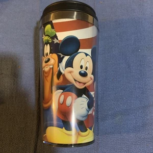 Disney Tervis Tumbler Mickey Minnie Goofy Donald Pluto American Flag (11) - Picture 1 of 5