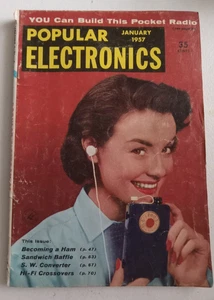 Popular Electronics Magazine Vol. 6 No. 1 Jan. 1957 - Picture 1 of 8