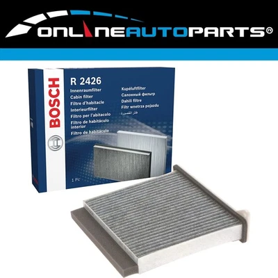 Bosch Carbon Cabin Air Filter for Mitsubishi Grandis BA 4cyl 2.4L 2004-2010 - Image 1 of 4