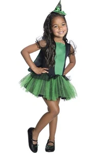 WICKED WITCH OF THE WEST TUTU OZ CHILD GIRLS TODDLER LICENSED HALLOWEEN COSTUME - Imagen 1 de 2