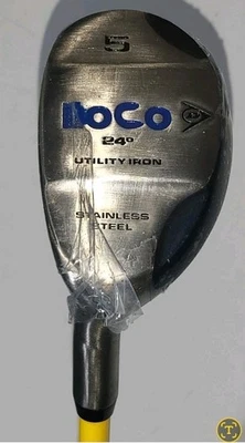 LOCO Harrison Hot Launch Hybrid 5 Iron Graphite Mid Firm LH 24 Degree  - Image 1 of 3