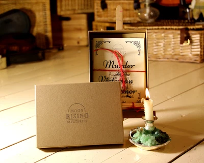 Murder Mystery in the Victorian Manor - Dinner Party Game 6-7 Players - Handmade - Image 1 of 4