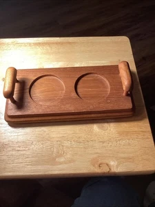 Teakholz Gewürz/Marmelade Serviertablett von GoodWood MCM Vintage - Bild 1 von 9