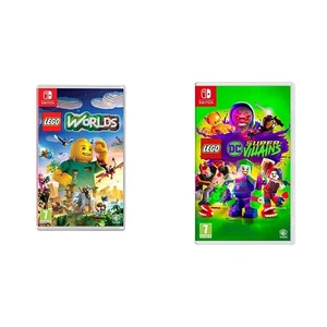 LEGO Worlds (Nintendo Switch) & LEGO DC Super-Villains (Ninten (Nintendo Switch) - Picture 1 of 7
