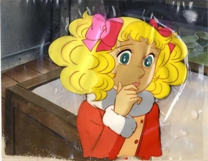 Candy Candy Yumiko Igarashi Toei Animation Original Cel Szene Vintage Selten 1976 - Bild 1 von 4
