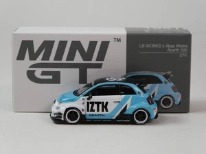 True Scale TSM MINI GT Fiat 595 Abarth LB Works x Abas IZTK 2024 1/64 MGT00809-L - Foto 1 di 3