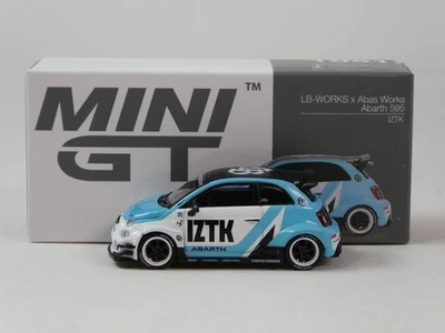 True Scale TSM MINI GT Fiat 595 Abarth LB Works x Abas IZTK 2024 1/64 MGT00809-L - Immagine 1 di 3