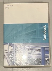 Autodesk AutoCAD 2007 FR Software License Upgrade CD1 CD2 Original - Picture 1 of 1