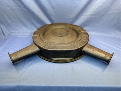 Purificador de aire doble snorkel de alto rendimiento original Mopar 1968 1969 sin restaurar Foto 1 de 4