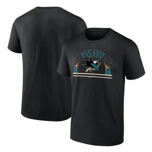 Men's Black San Jose Sharks Represent T-Shirt - Picture 1 of 3