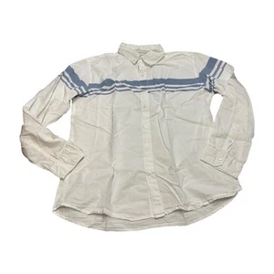 Native Code Shirt Men's Large Striped Classic Long Sleeve Button-Up - Picture 1 of 6