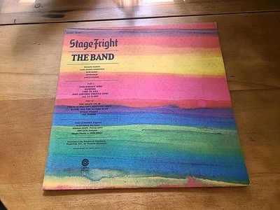 THE BAND STAGE FRIGHT ORIGINAL 1970 VINYL LP Capitol SW-427 VG+ Record & Cover  - Image 1 of 4