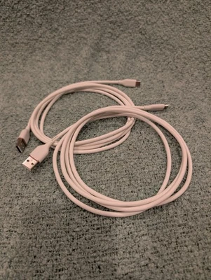 Проточные кабели Anker USB A-C A85G1 белые 6 футов упаковка 2 шт. - Изображение 1 из 4