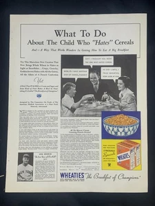 Magazine Ad* - 1934 - Wheaties - Lou Gehrig - Picture 1 of 1