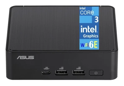 ASUS NUC 14 Pro Slim Desktop Intel Core 3 100U 1.20GHz 32GB DDR5 2TB SSD W11P BK - Image 1 of 4